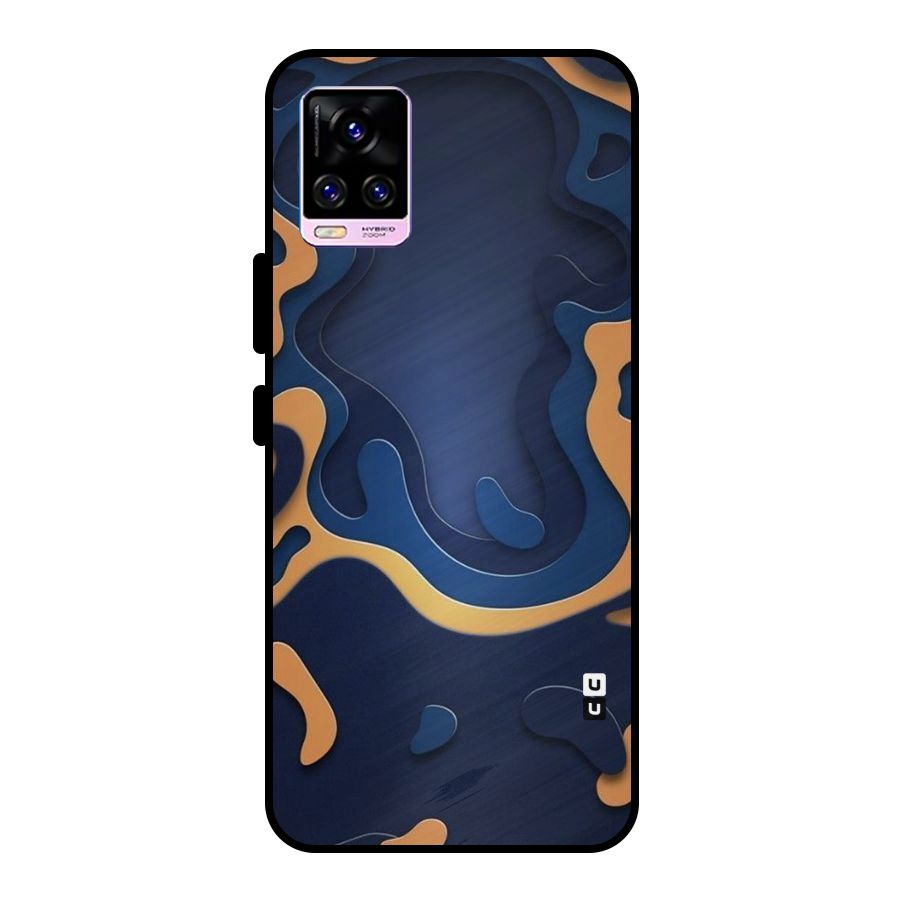 Drops Flow Metal Back Case for Vivo V20 Pro