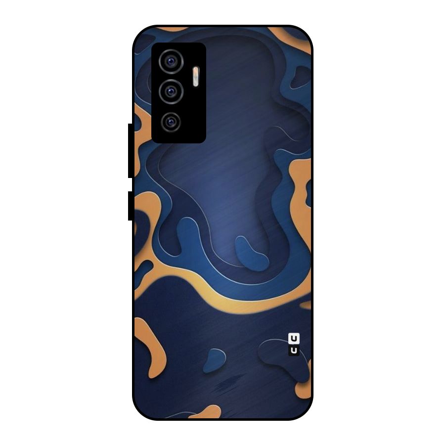 Drops Flow Metal Back Case for Vivo V23e
