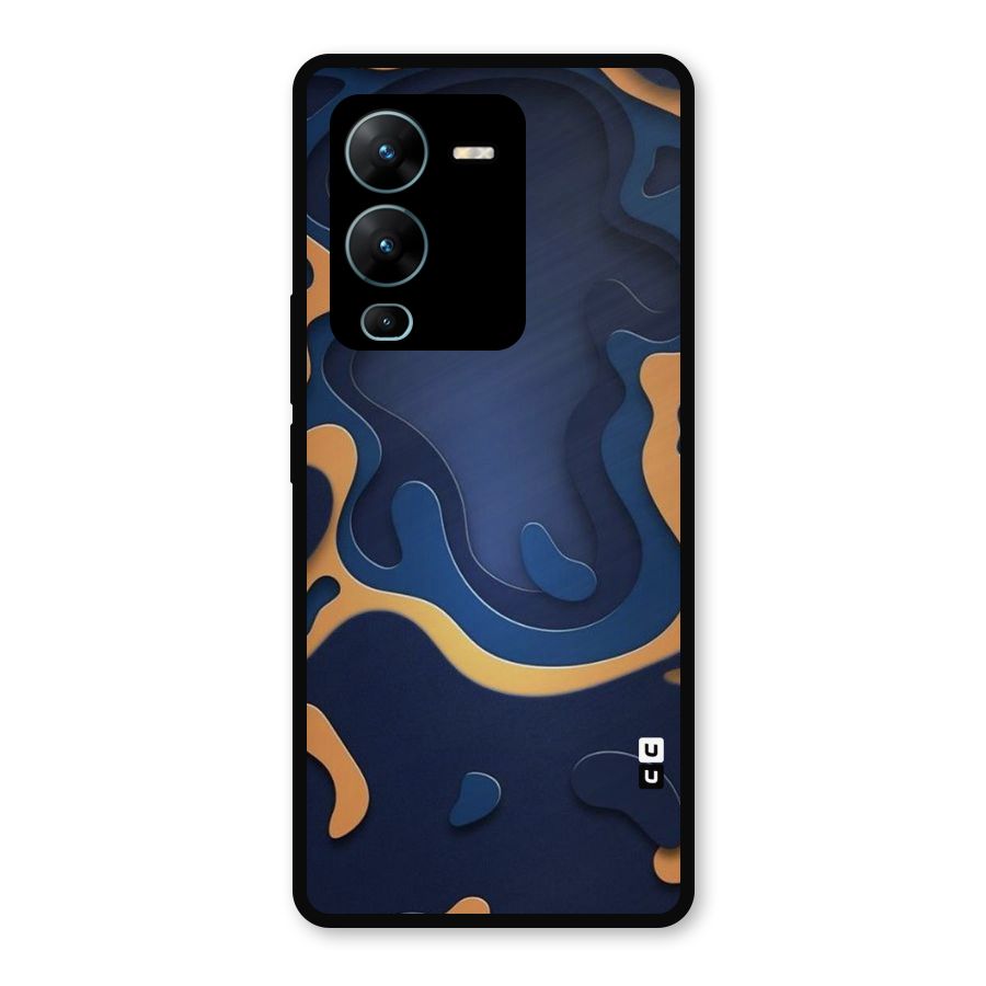 Drops Flow Metal Back Case for Vivo V25 Pro