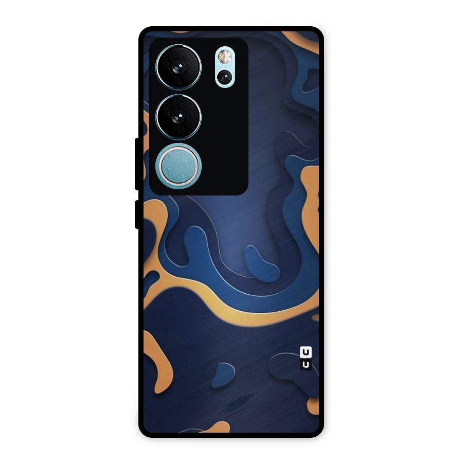 Drops Flow Metal Back Case for Vivo V29