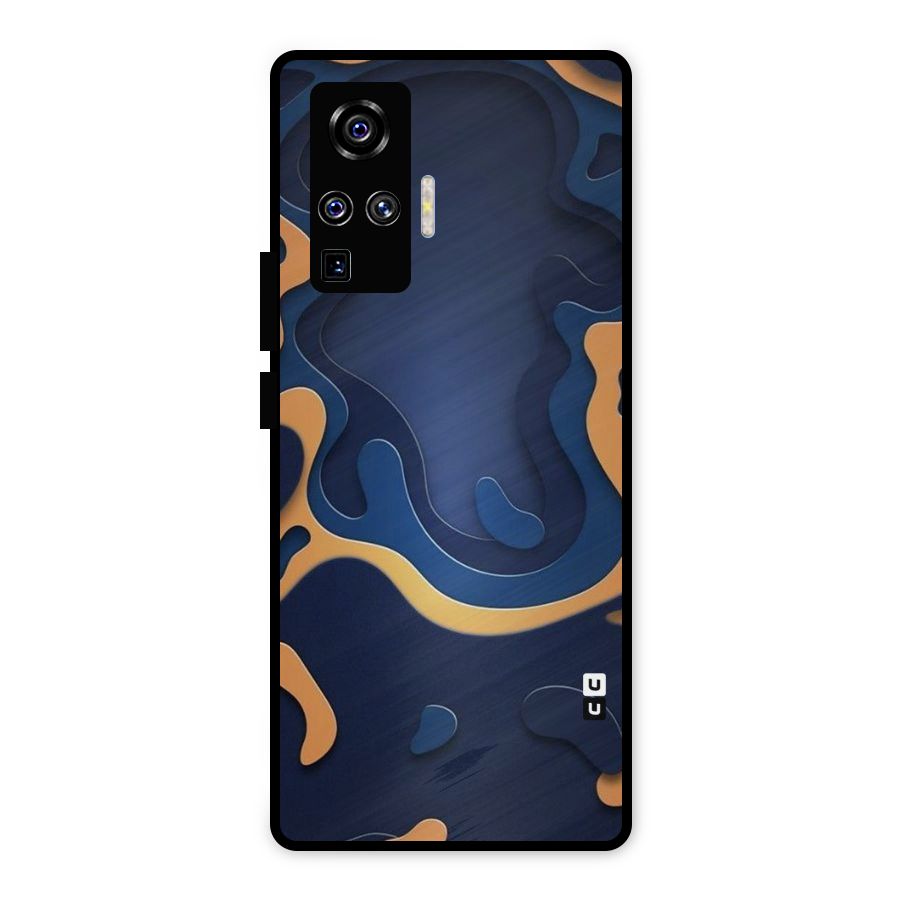 Drops Flow Metal Back Case for Vivo X50 Pro