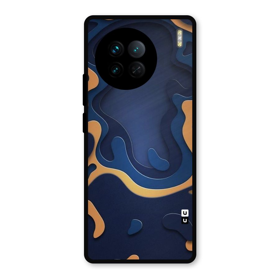 Drops Flow Metal Back Case for Vivo X90
