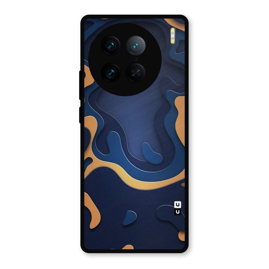 Drops Flow Metal Back Case for Vivo X90 Pro
