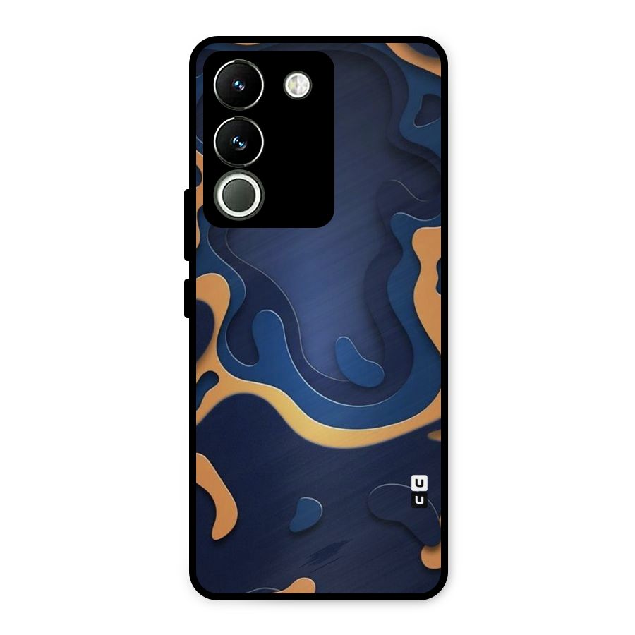 Drops Flow Metal Back Case for Vivo Y200
