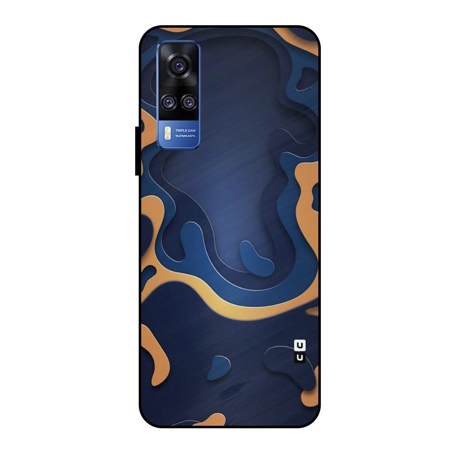 Drops Flow Metal Back Case for Vivo Y51