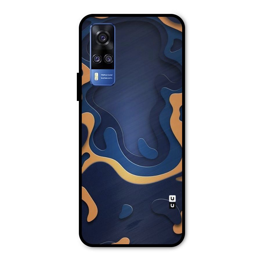Drops Flow Metal Back Case for Vivo Y51A