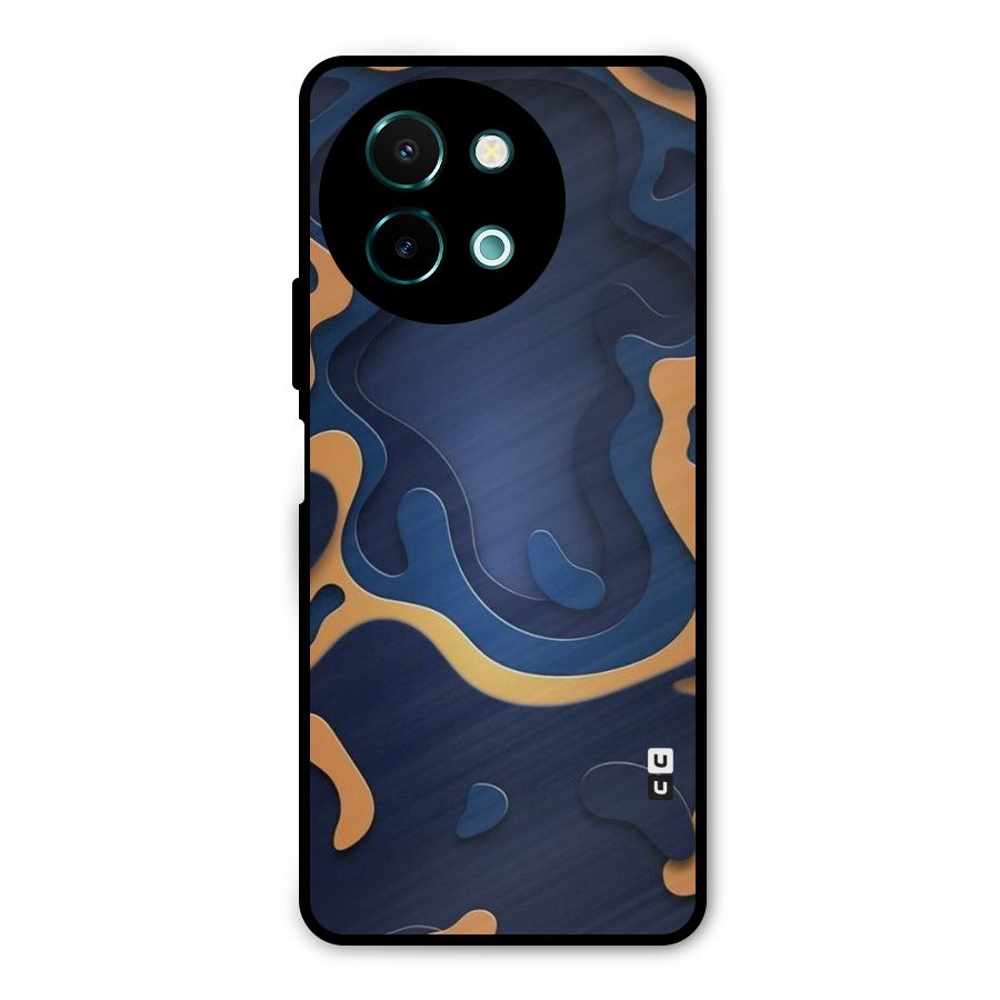Drops Flow Metal Back Case for Vivo Y58