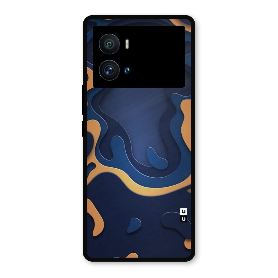 Drops Flow Metal Back Case for iQOO 9 Pro