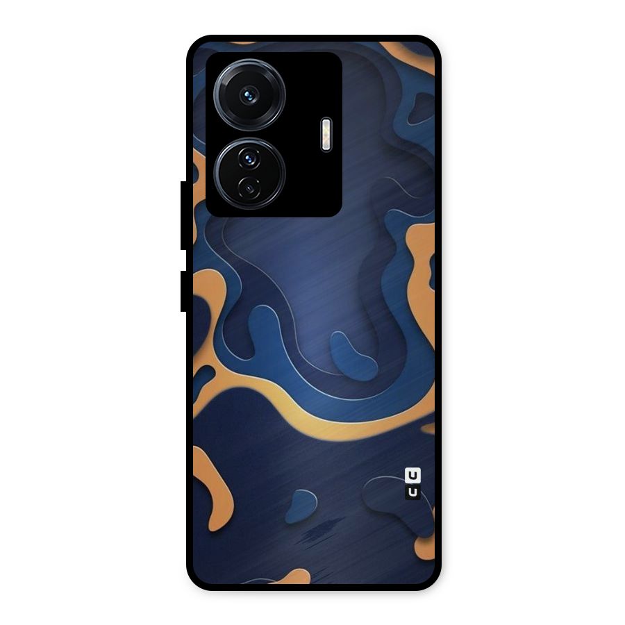 Drops Flow Metal Back Case for iQOO Z6