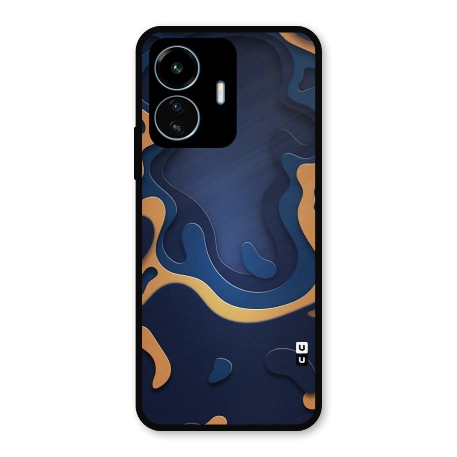 Drops Flow Metal Back Case for vivo iQOO Z6 Lite 5G