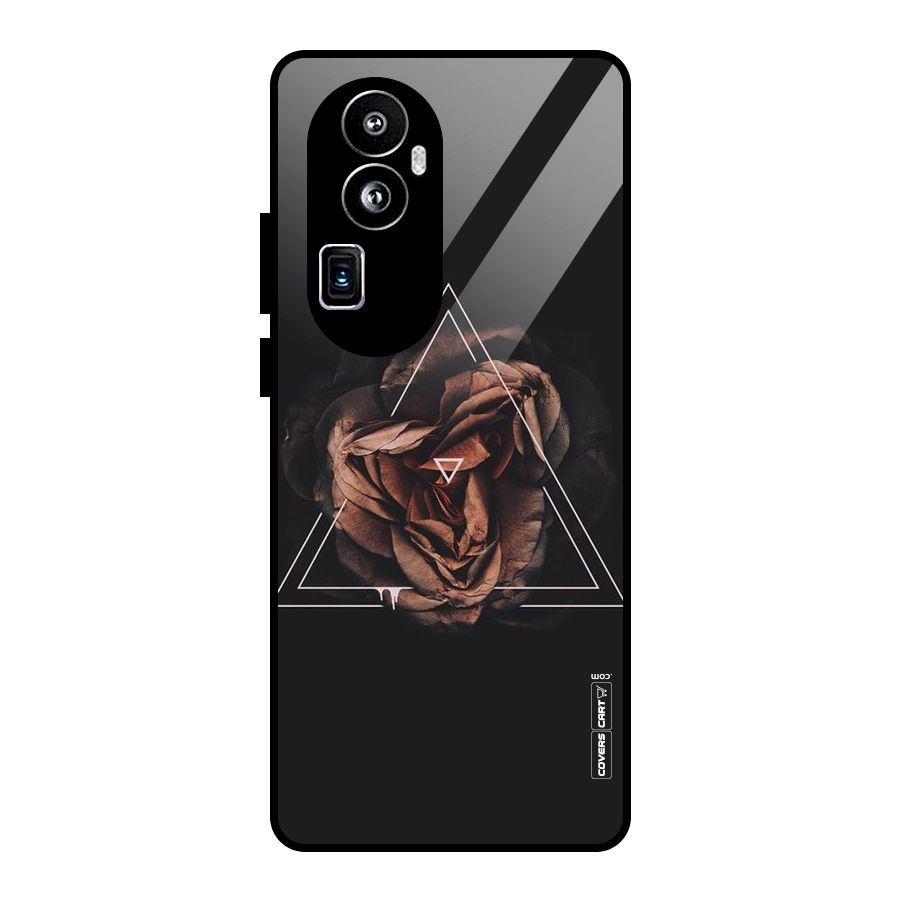 Dusty Rose Glass Back Case for Oppo Reno10 Pro Plus