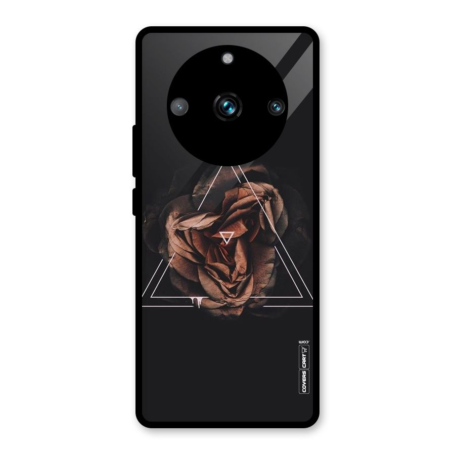 Dusty Rose Glass Back Case for Realme 11 Pro