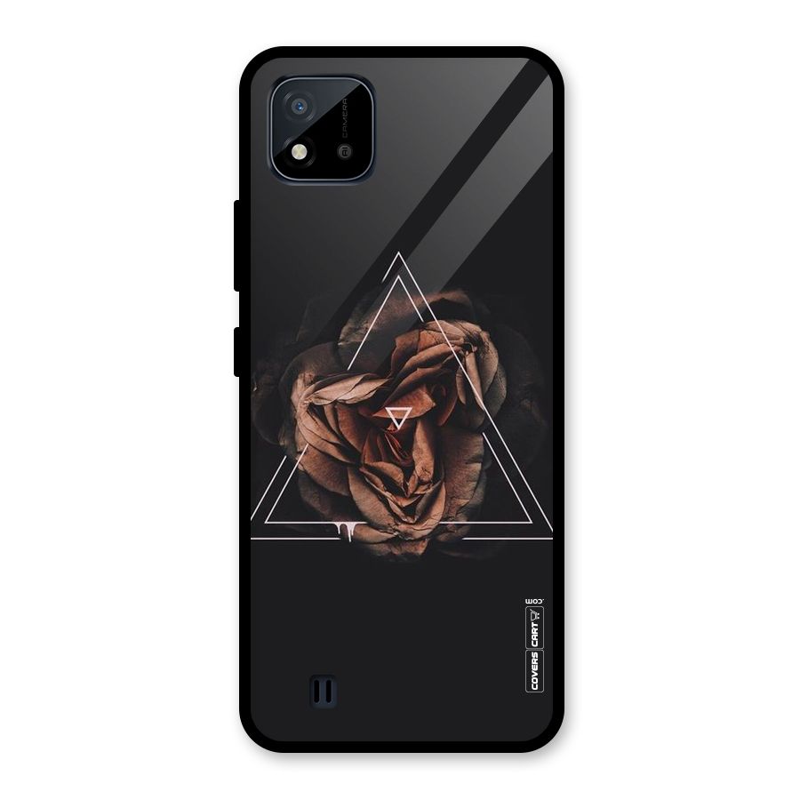 Dusty Rose Glass Back Case for Realme C11 2021