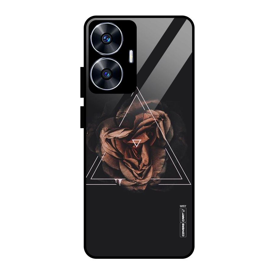 Dusty Rose Glass Back Case for Realme Narzo N55