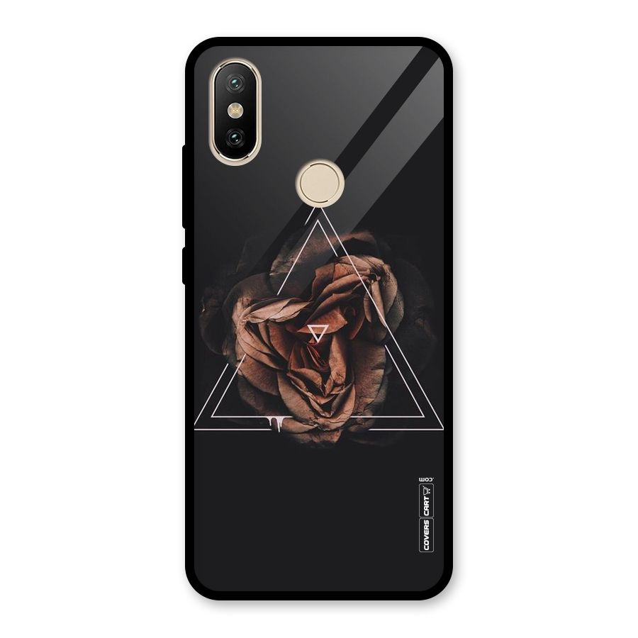 Dusty Rose Glass Back Case for Redmi A2