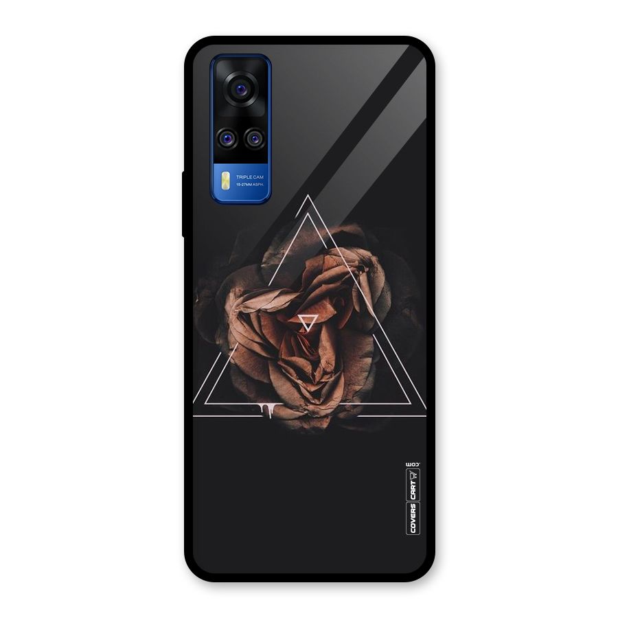 Dusty Rose Glass Back Case for Vivo Y31