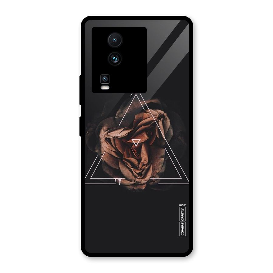 Dusty Rose Glass Back Case for Vivo iQOO Neo 7