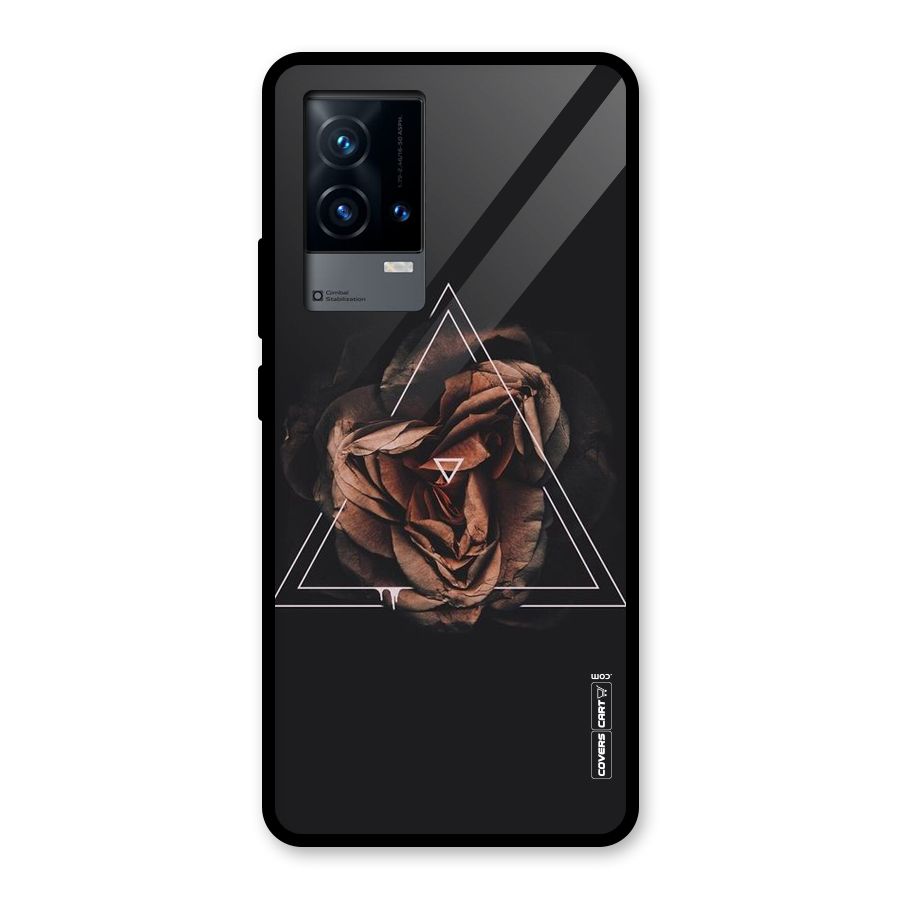 Dusty Rose Glass Back Case for iQOO 9 5G