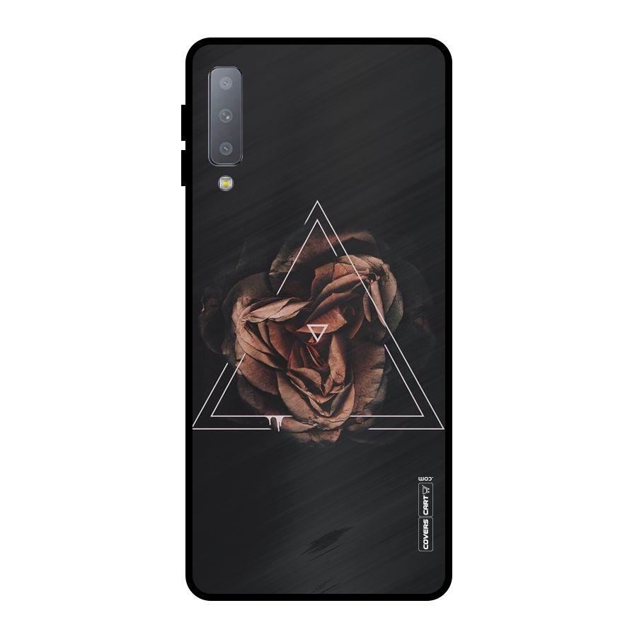 Dusty Rose Metal Back Case for Galaxy A7 (2018)