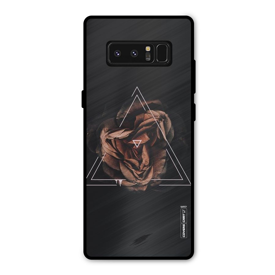 Dusty Rose Metal Back Case for Galaxy Note 8
