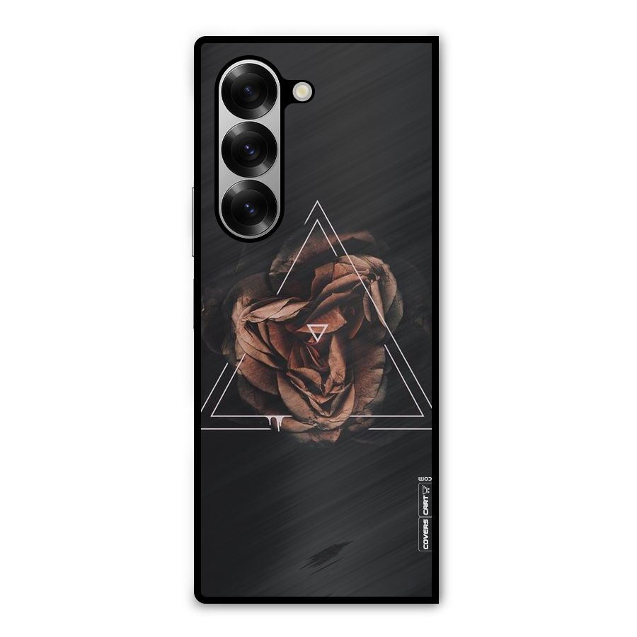 Dusty Rose Metal Back Case for Galaxy Z Fold6