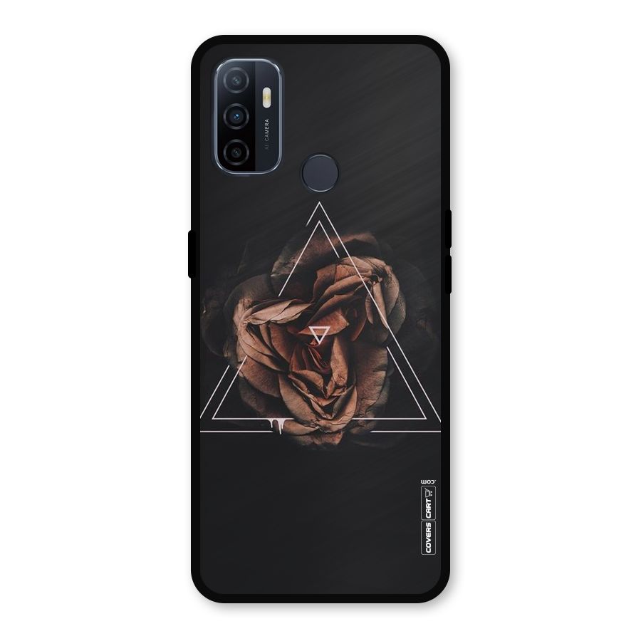 Dusty Rose Metal Back Case for Oppo A53