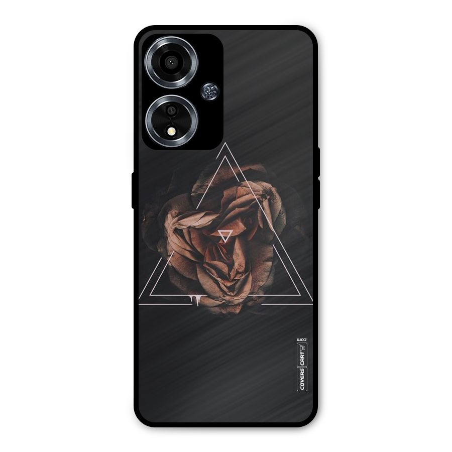 Dusty Rose Metal Back Case for Oppo A59