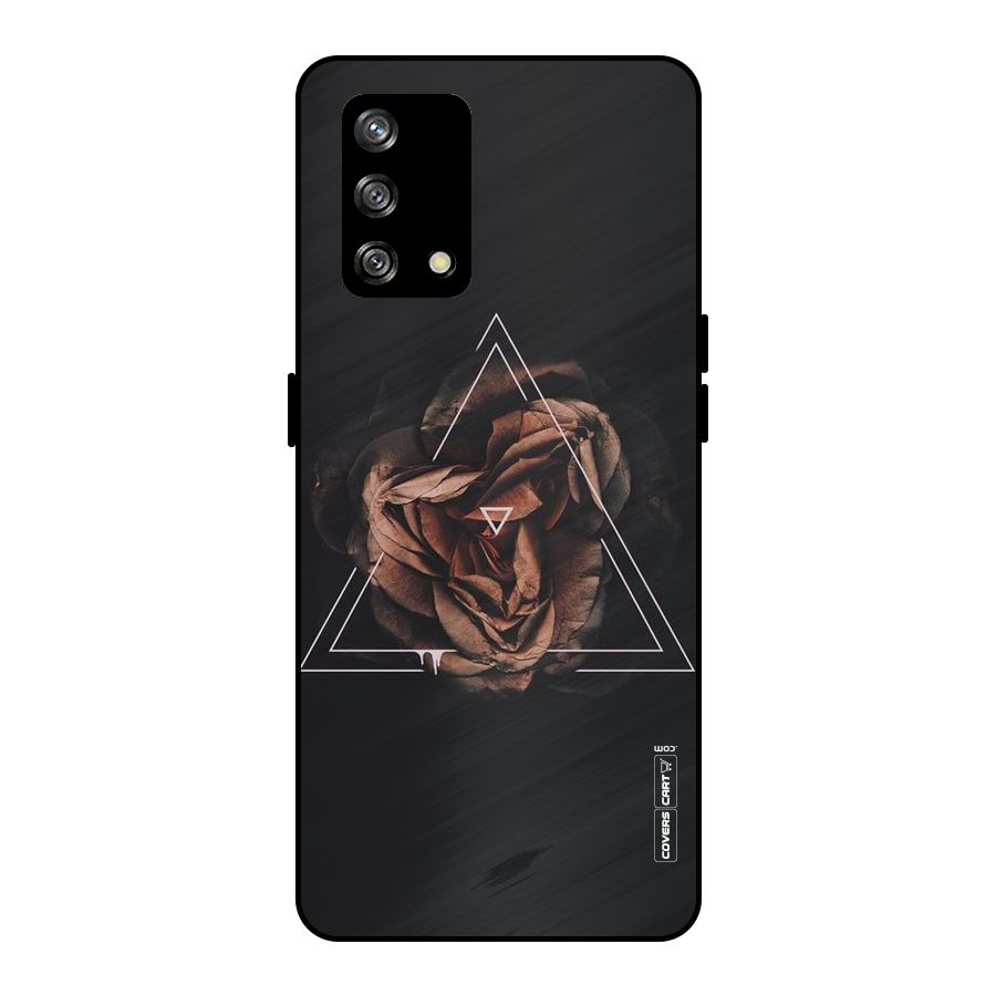 Dusty Rose Metal Back Case for Oppo F19