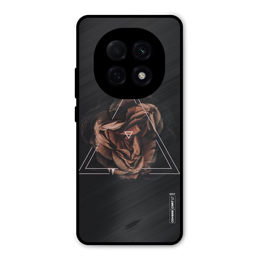 Dusty Rose Metal Back Case for Oppo F29 Pro