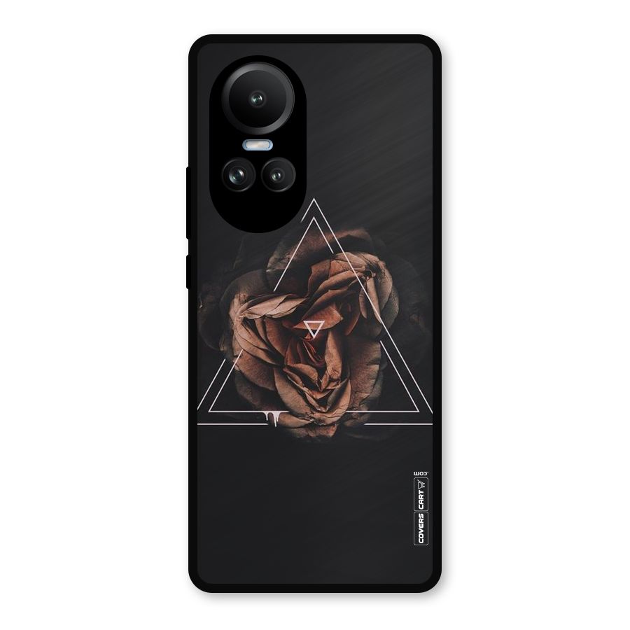 Dusty Rose Metal Back Case for Oppo Reno10 Pro