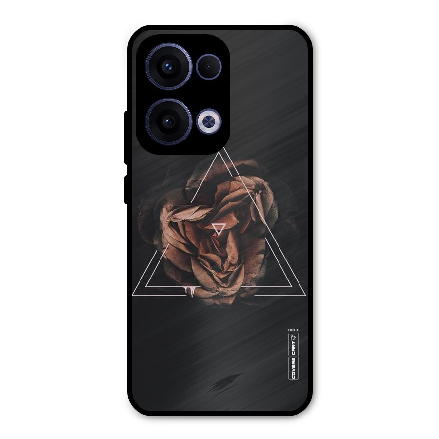 Dusty Rose Metal Back Case for Oppo Reno13