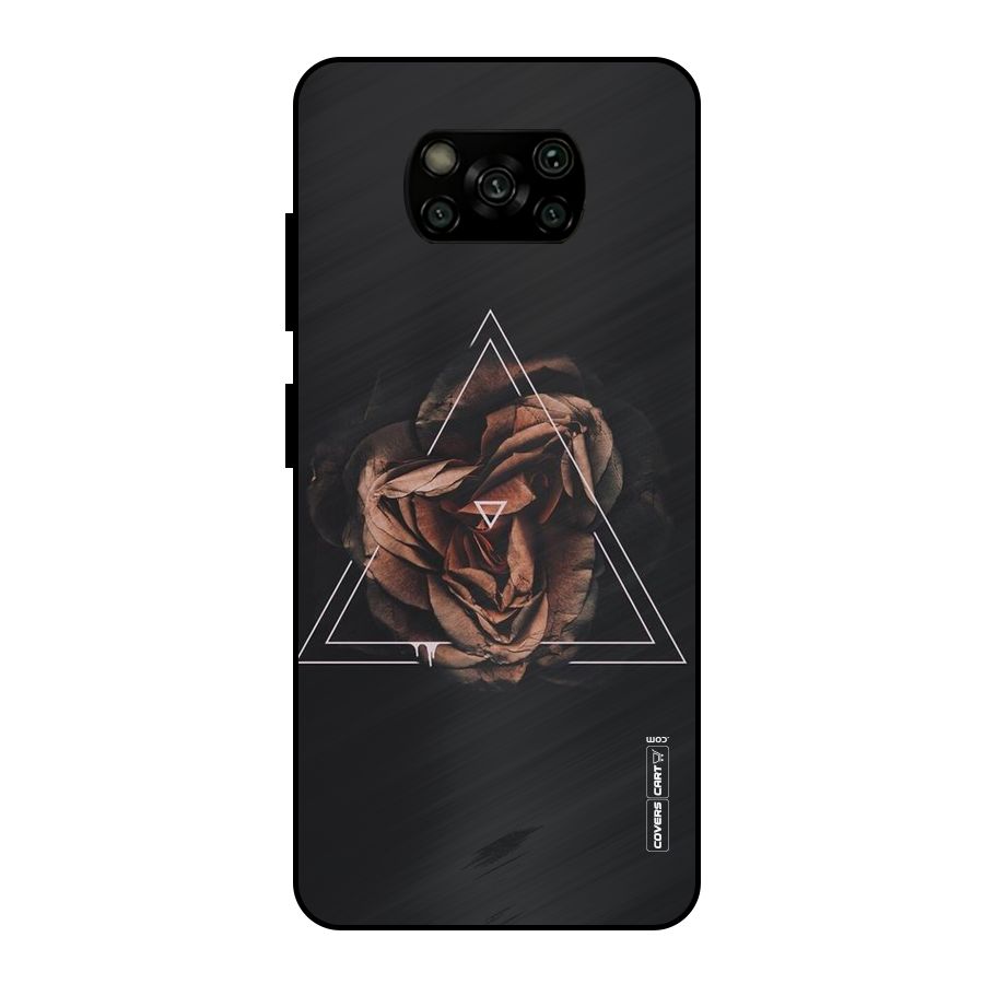 Dusty Rose Metal Back Case for Poco X3