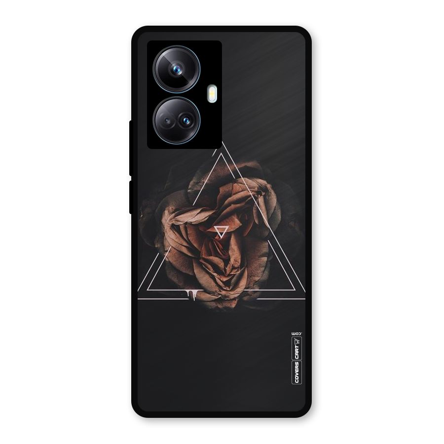 Dusty Rose Metal Back Case for Realme 10 Pro Plus