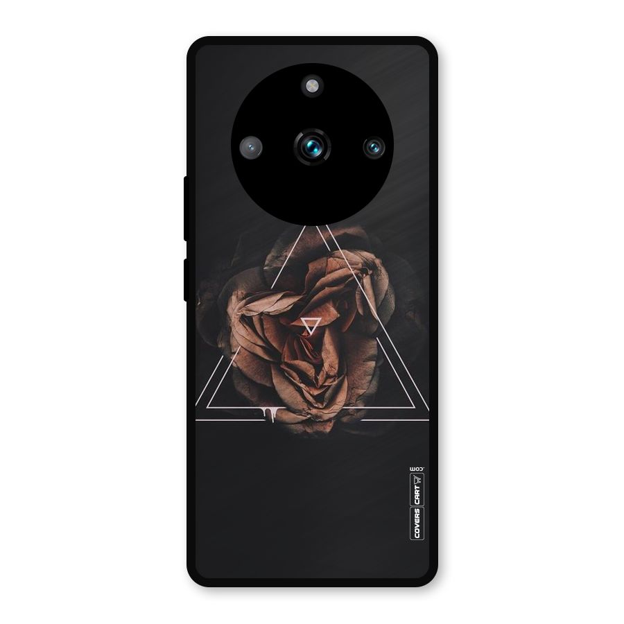 Dusty Rose Metal Back Case for Realme 11 Pro Plus