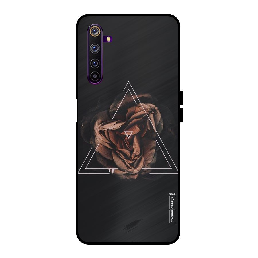 Dusty Rose Metal Back Case for Realme 6 Pro