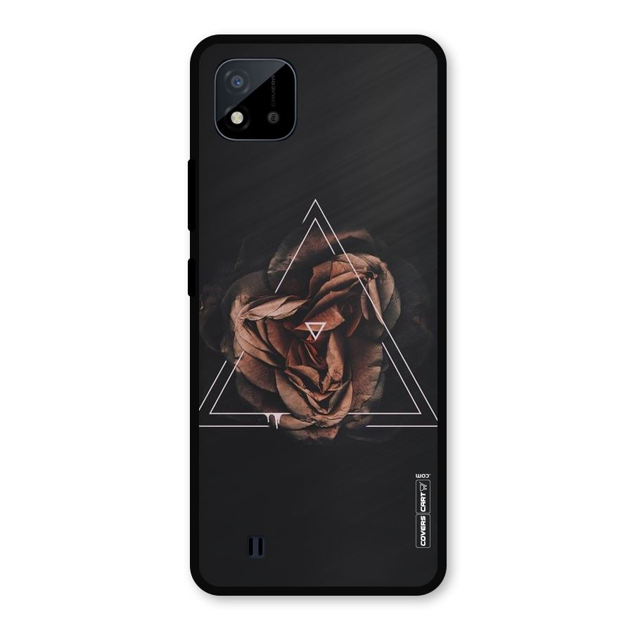 Dusty Rose Metal Back Case for Realme C11 2021