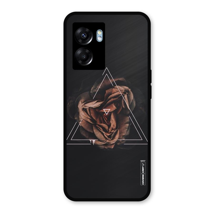 Dusty Rose Metal Back Case for Realme Narzo 50 5G