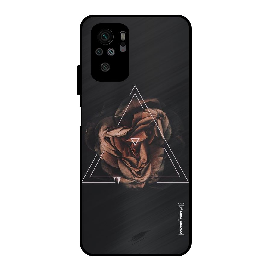 Dusty Rose Metal Back Case for Redmi Note 10S