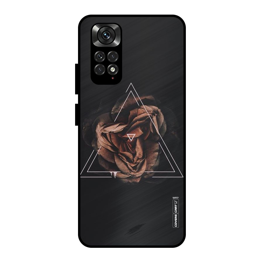 Dusty Rose Metal Back Case for Redmi Note 11 Pro