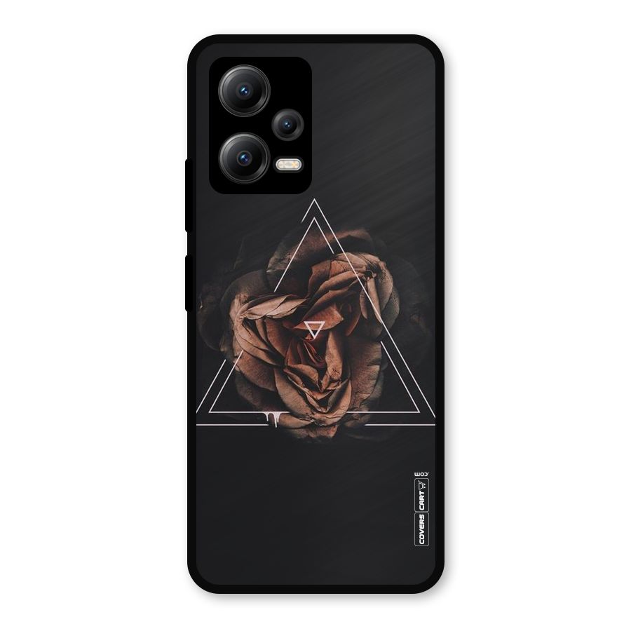 Dusty Rose Metal Back Case for Redmi Note 12 5G