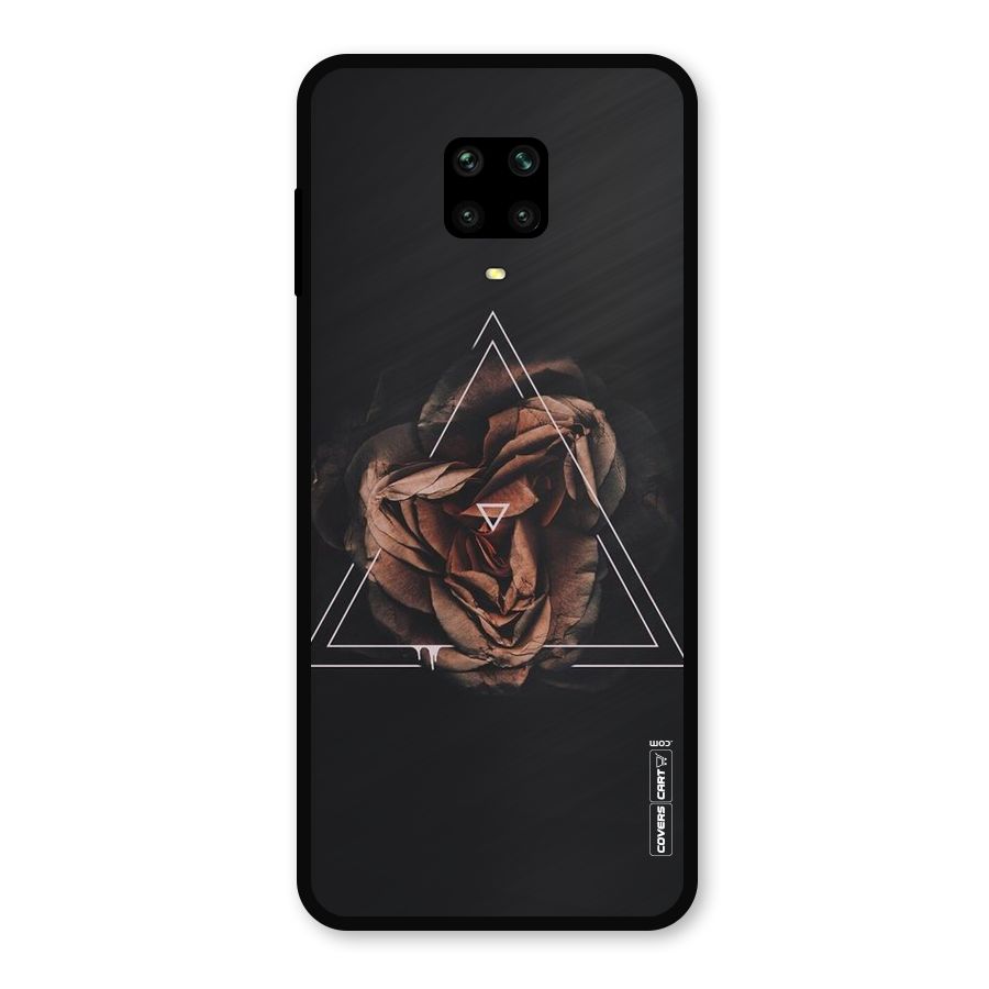 Dusty Rose Metal Back Case for Redmi Note 9 Pro