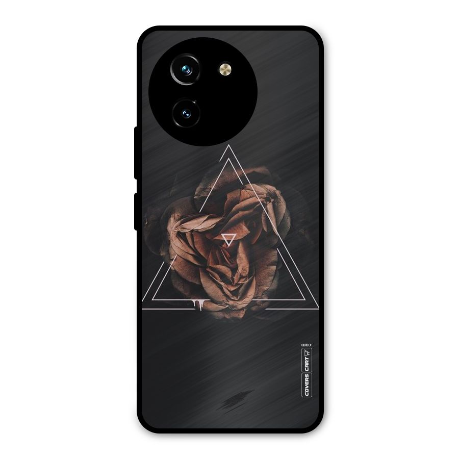 Dusty Rose Metal Back Case for Vivo T3x