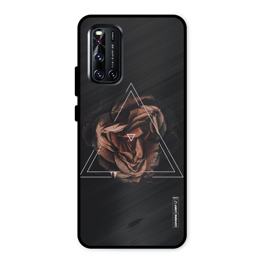 Dusty Rose Metal Back Case for Vivo V19