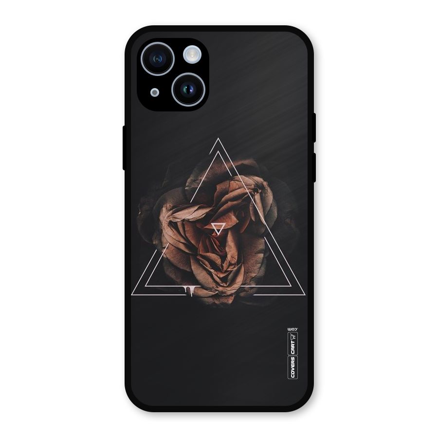 Dusty Rose Metal Back Case for iPhone 14