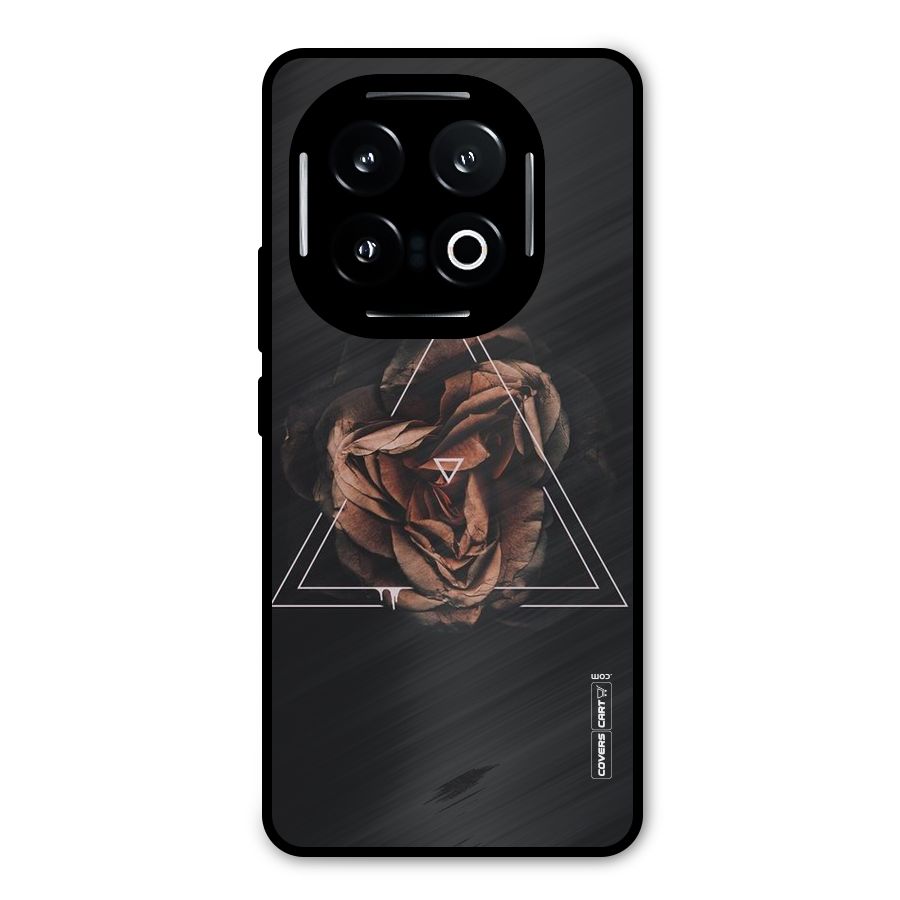 Dusty Rose Metal Back Case for iQOO 13