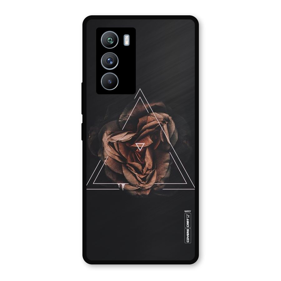 Dusty Rose Metal Back Case for iQOO 9 SE