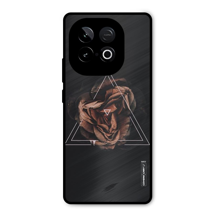Dusty Rose Metal Back Case for iQOO Neo 10