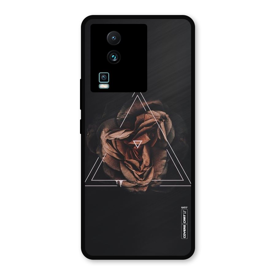 Dusty Rose Metal Back Case for iQOO Neo 7