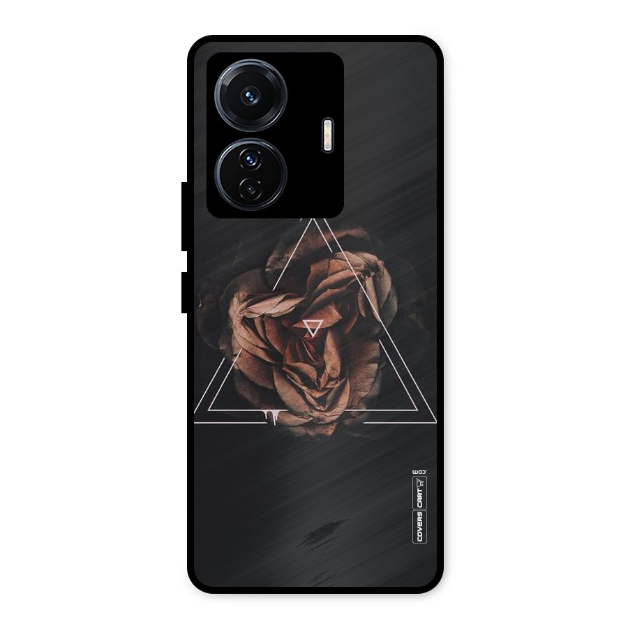 Dusty Rose Metal Back Case for iQOO Z6