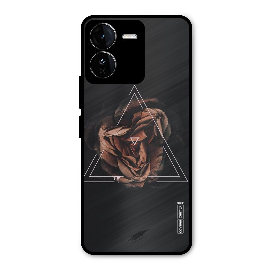 Dusty Rose Metal Back Case for iQOO Z9